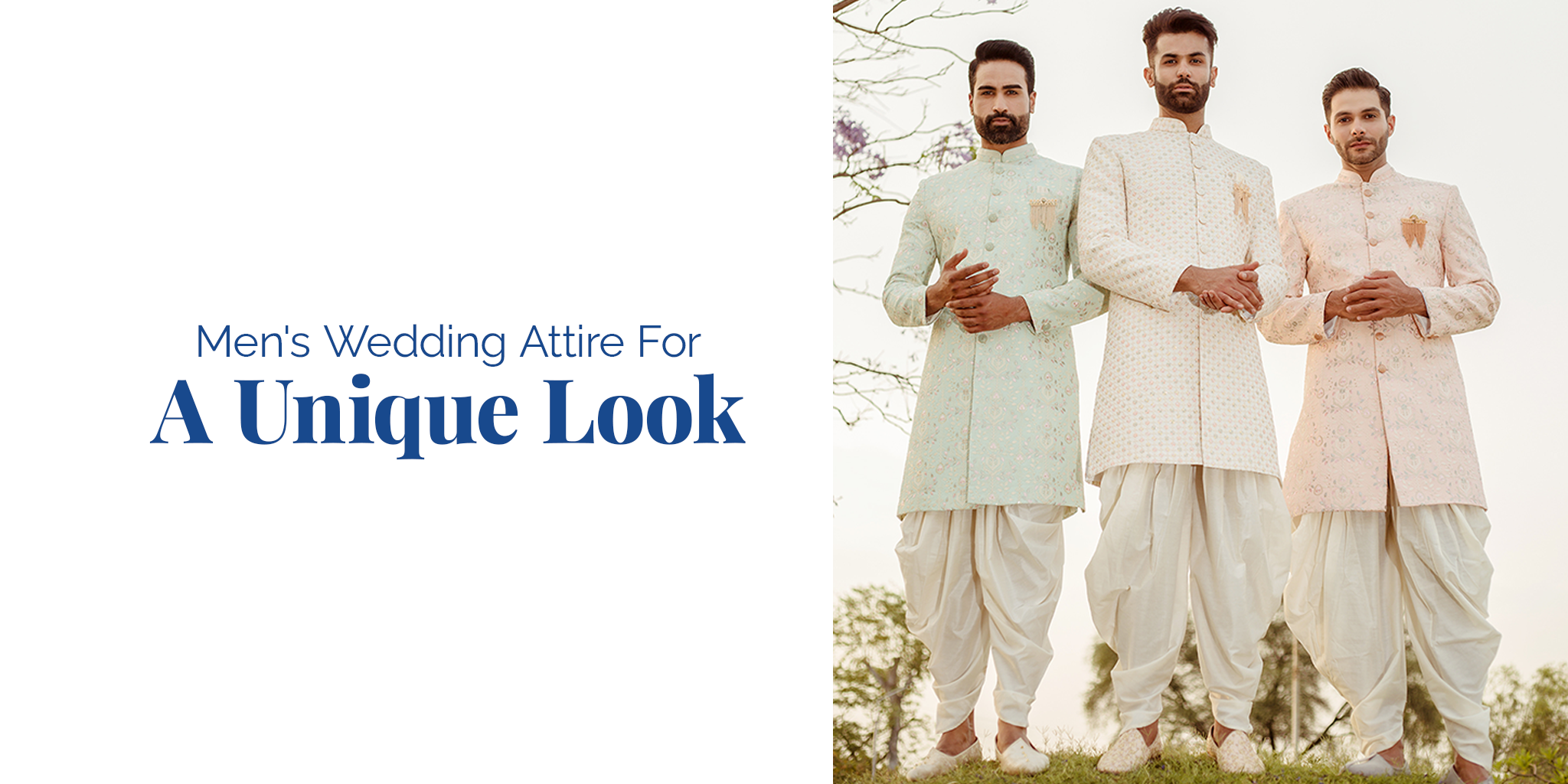 Men’s Wedding Attire For A Unique Look
