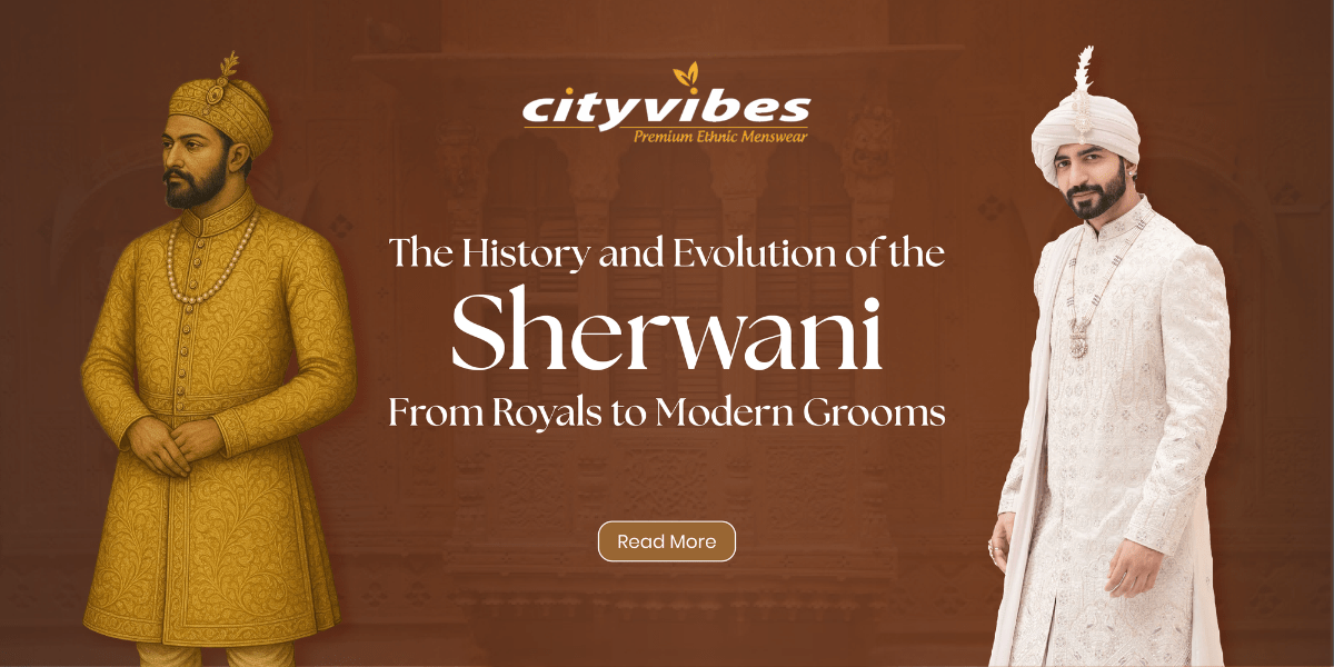 The History and Evolution of the Sherwani: From Royals to Modern Grooms