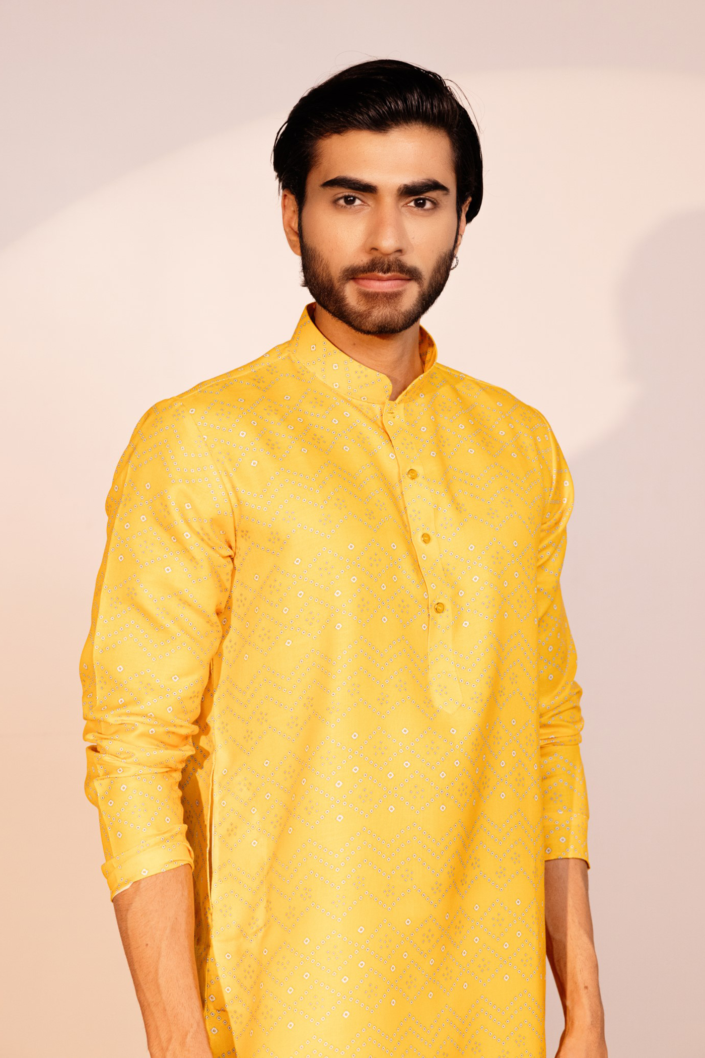 Yellow Color | Lakhnavi Style Kurta Pajama