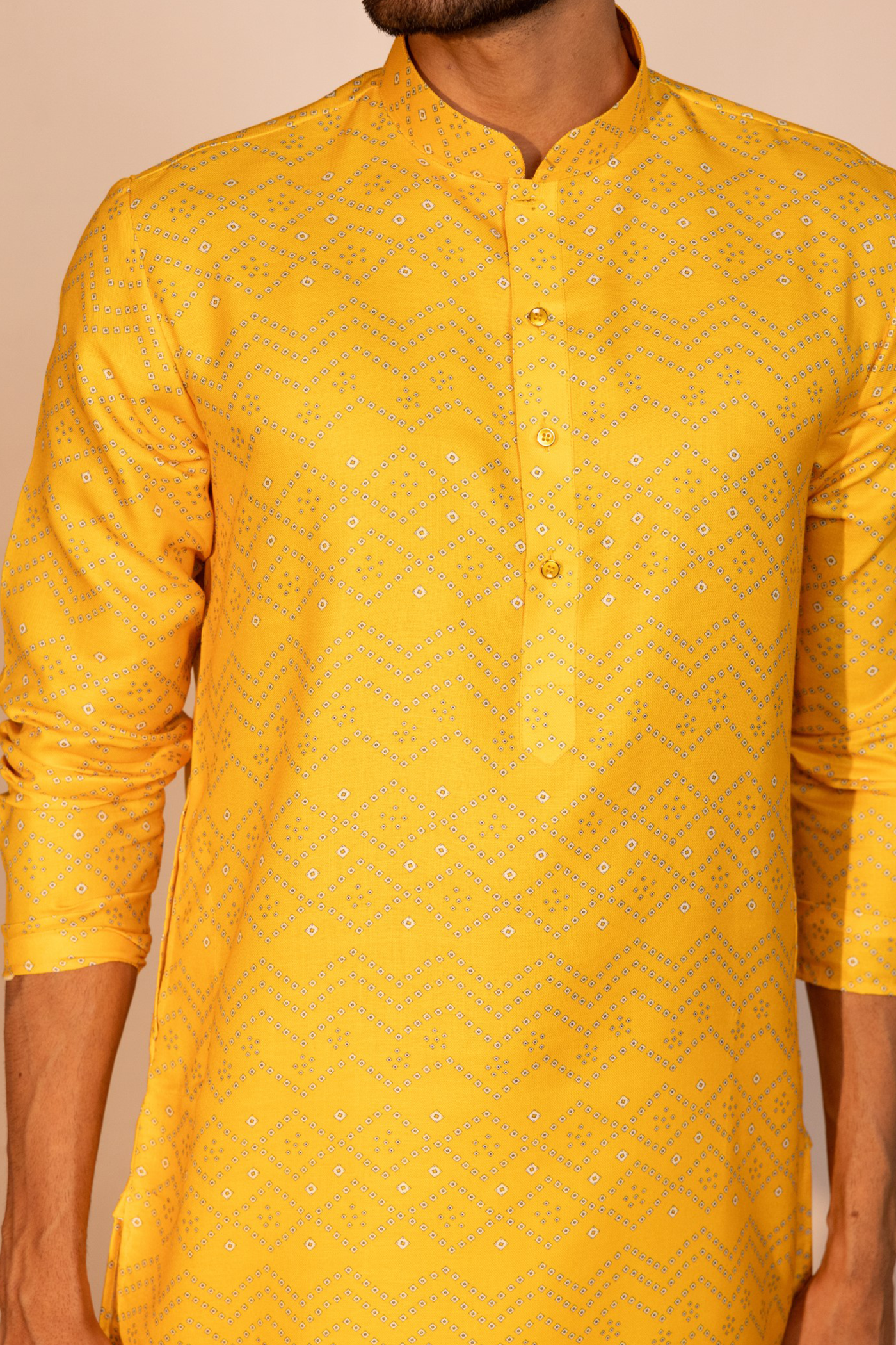 Yellow Color | Lakhnavi Style Kurta Pajama