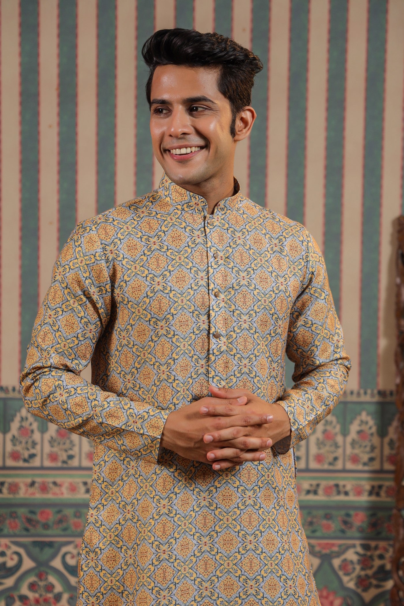 cotton kurta pajama for men design