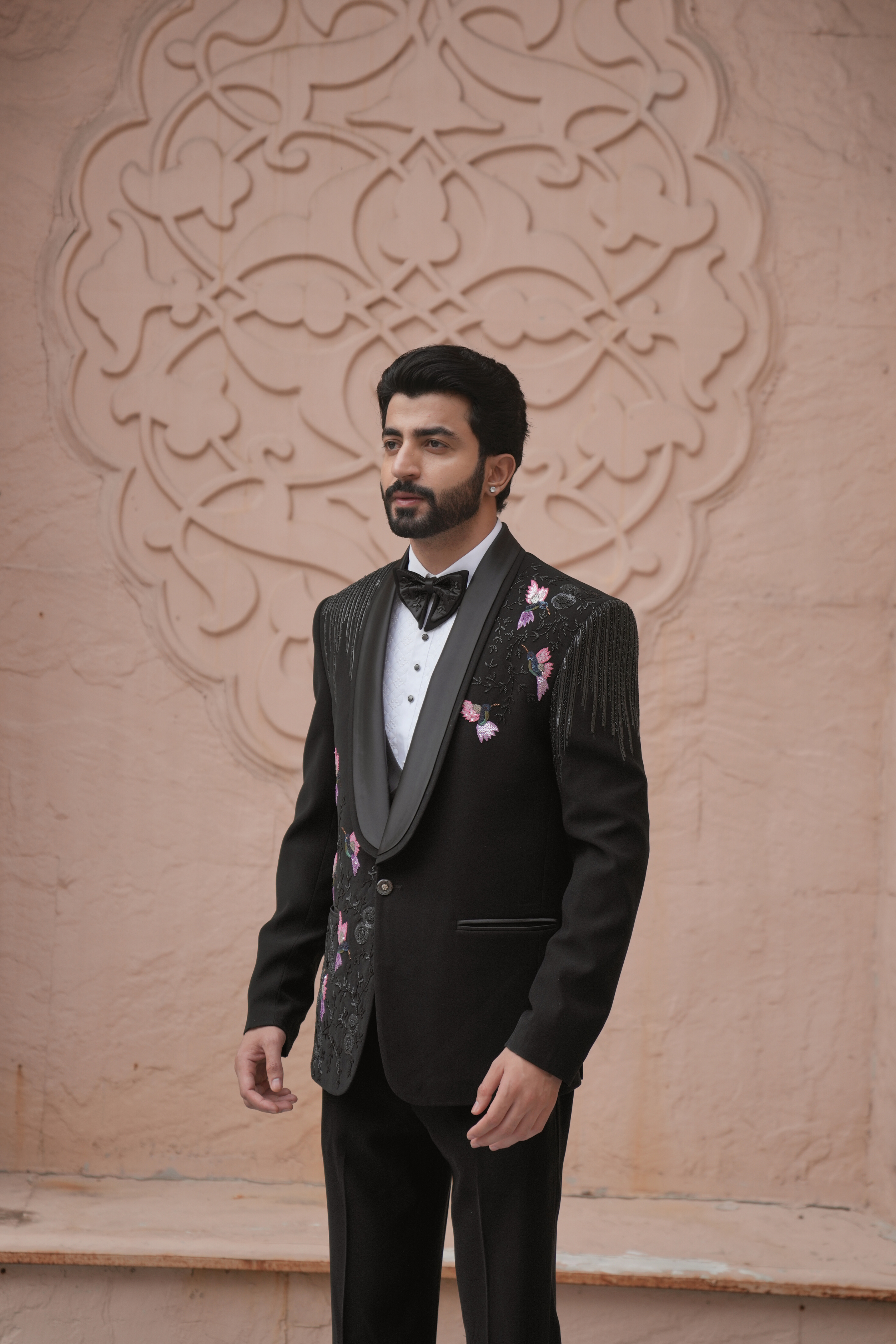 Black Color Jacket Suits for Men