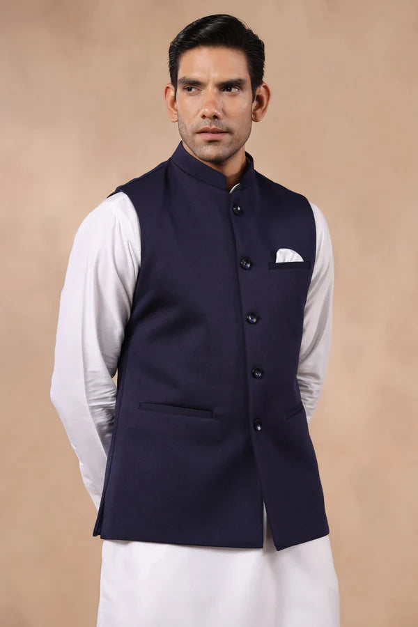 Brown Formal Waist Coat For Men