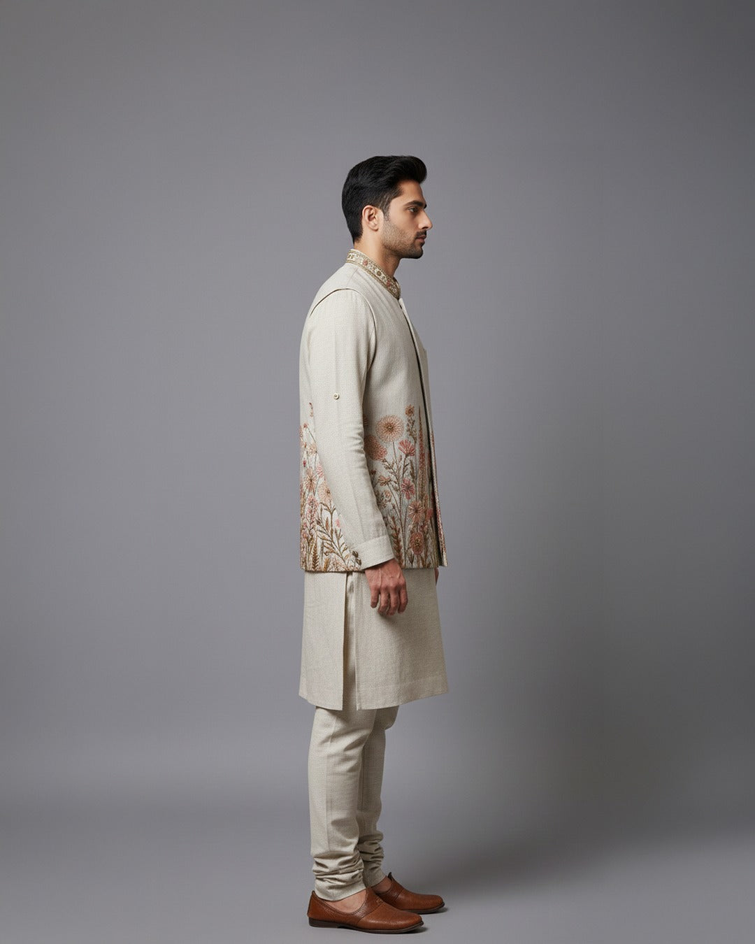 Chinese Colour Pants kurta waistcoat