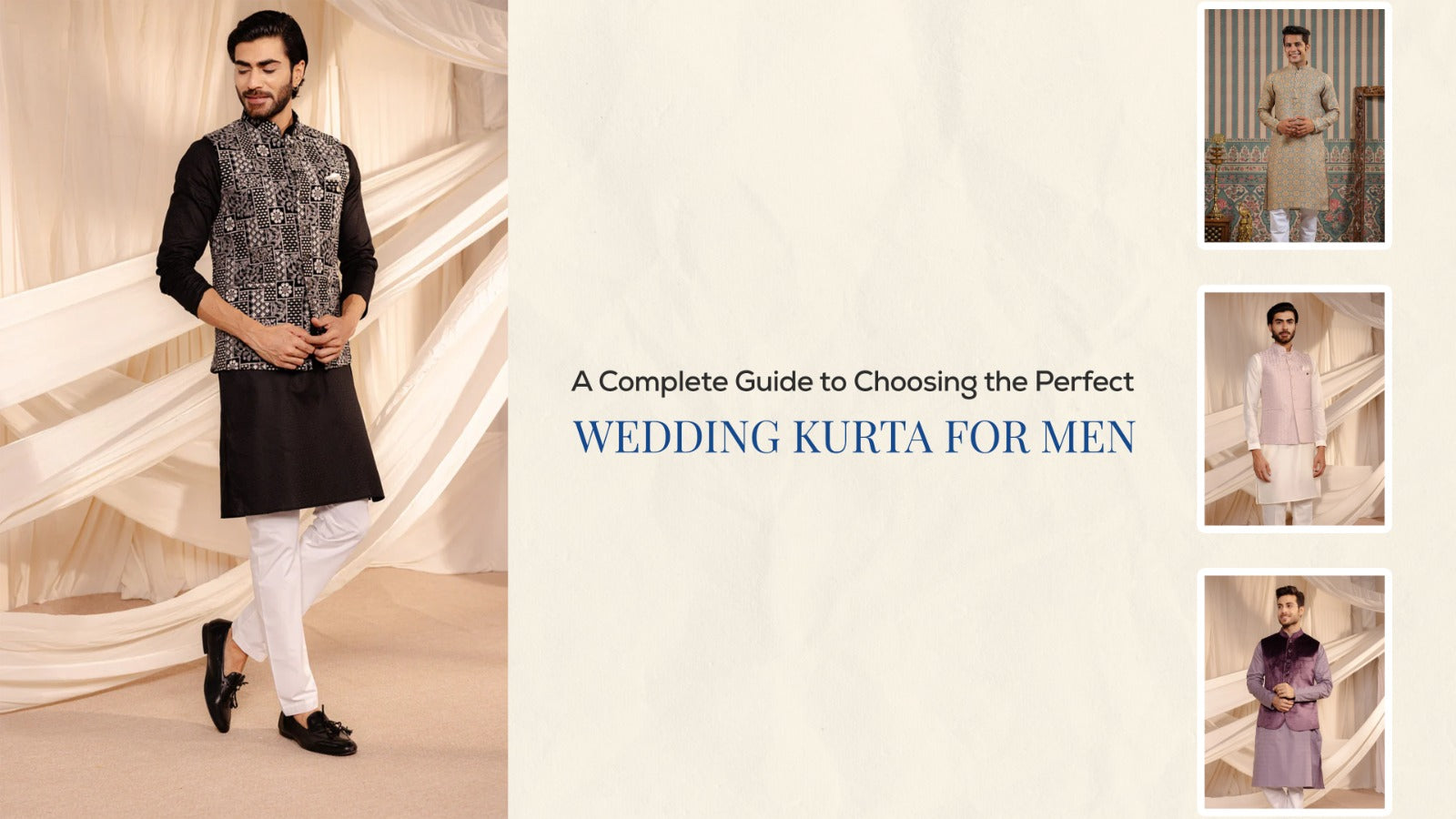A Complete Guide to Choosing the Perfect Wedding Kurta for Men