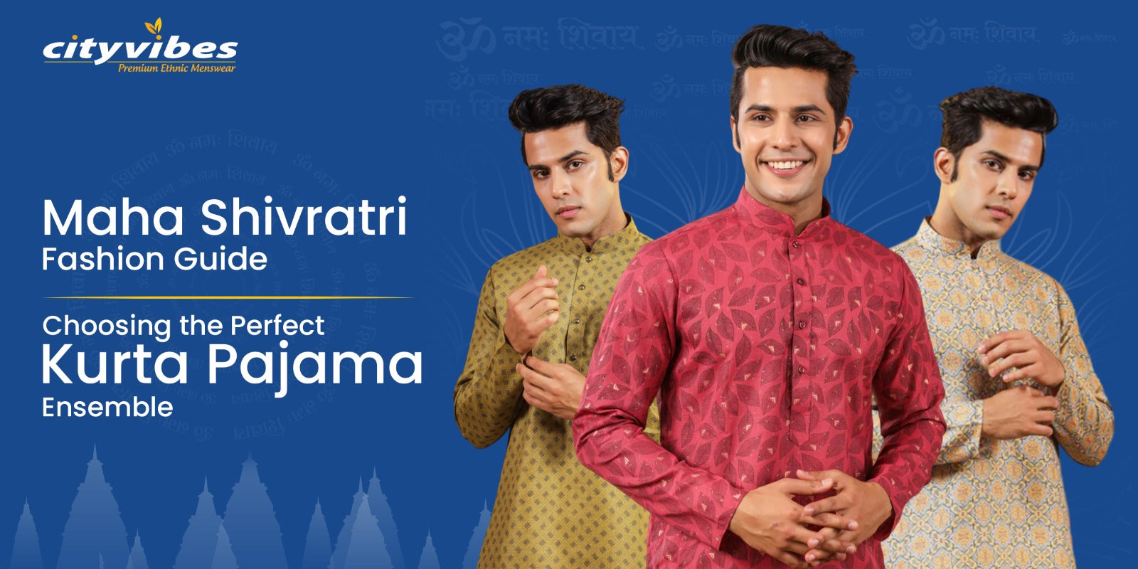 Maha Shivratri Fashion Guide: Choosing the Perfect Kurta Pajama Ensemble