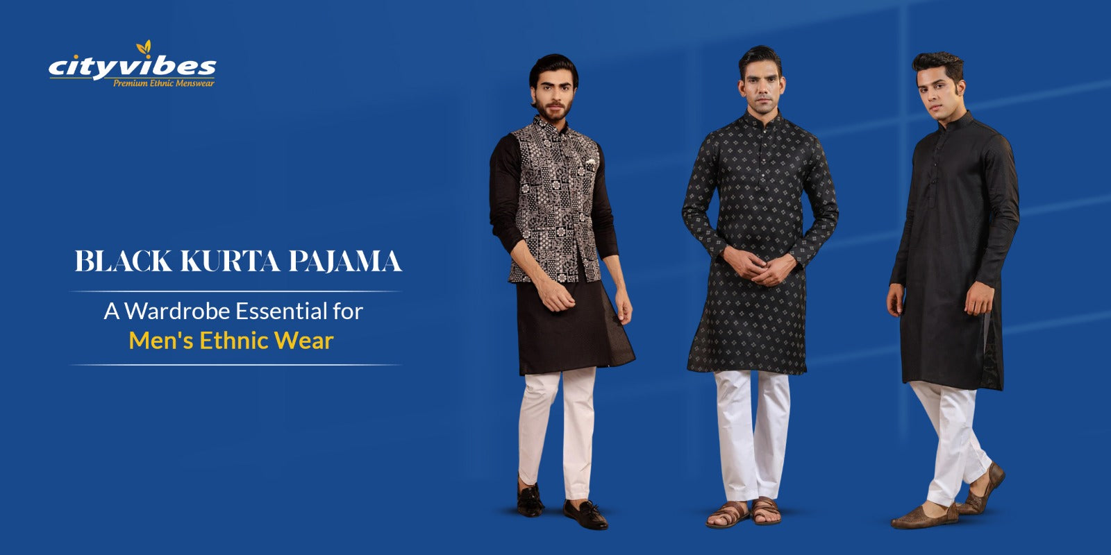 Black Kurta Pajama: A Wardrobe Essential for Men's Ethnic Wear