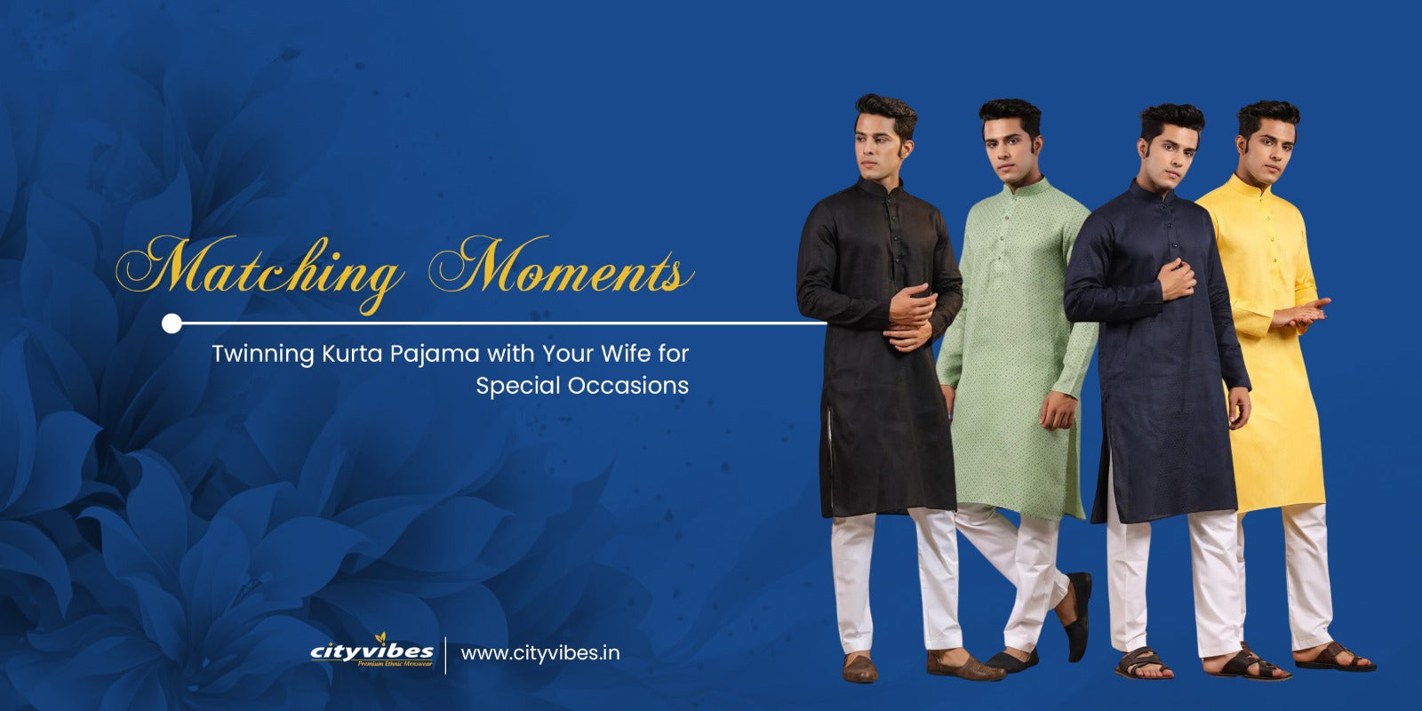 Matching Moments: Twinning Kurta Pajama with Your Wife for Special Occasions