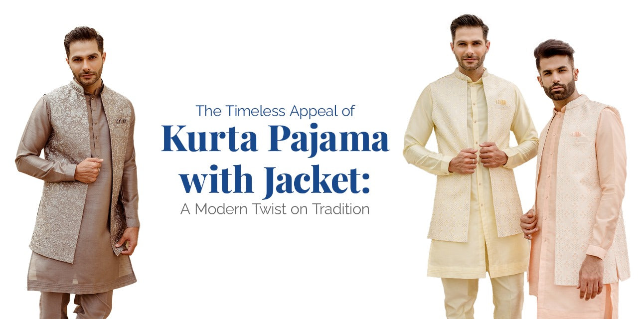 The Timeless Appeal of kurta pajama with jacket: A Modern Twist on Tradition