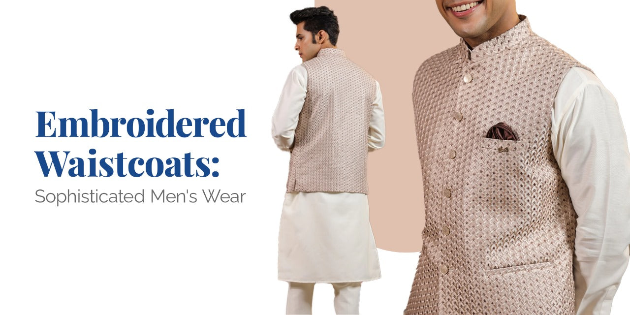 Embroidered Waistcoats: Sophisticated Men's Wear