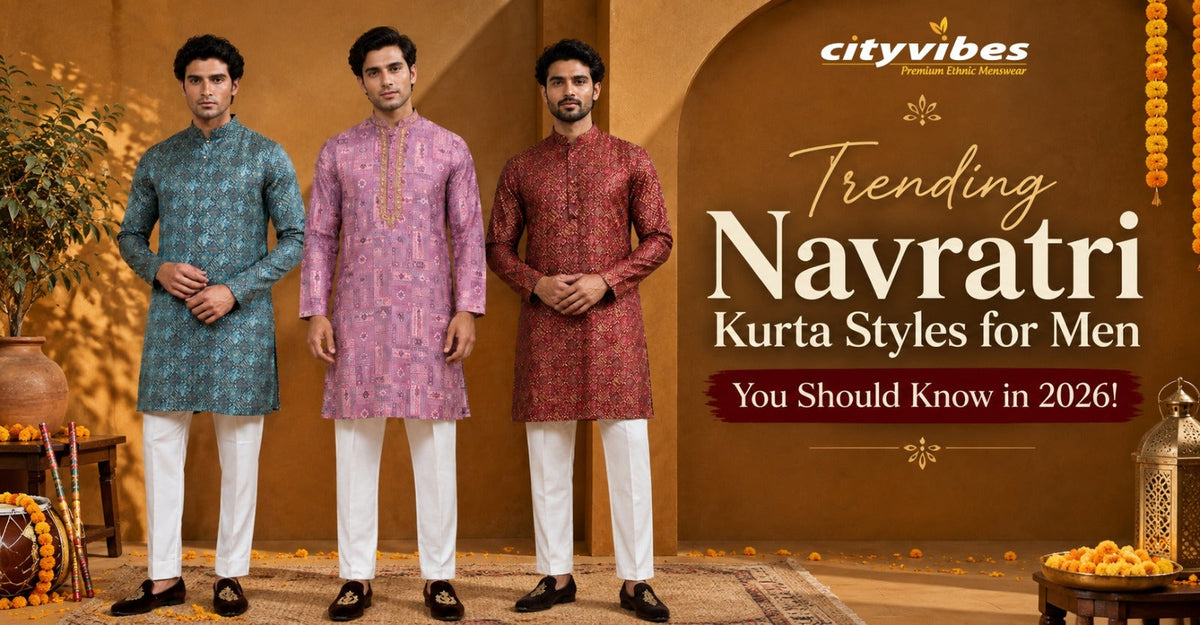 Trending Navratri Kurta Styles for Men You Should Know in 2026!